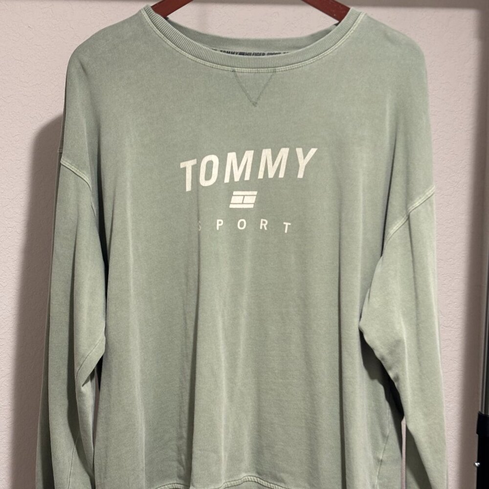 Tommy Hilfiger Sport Sweatshirt - Washed/Faded Green